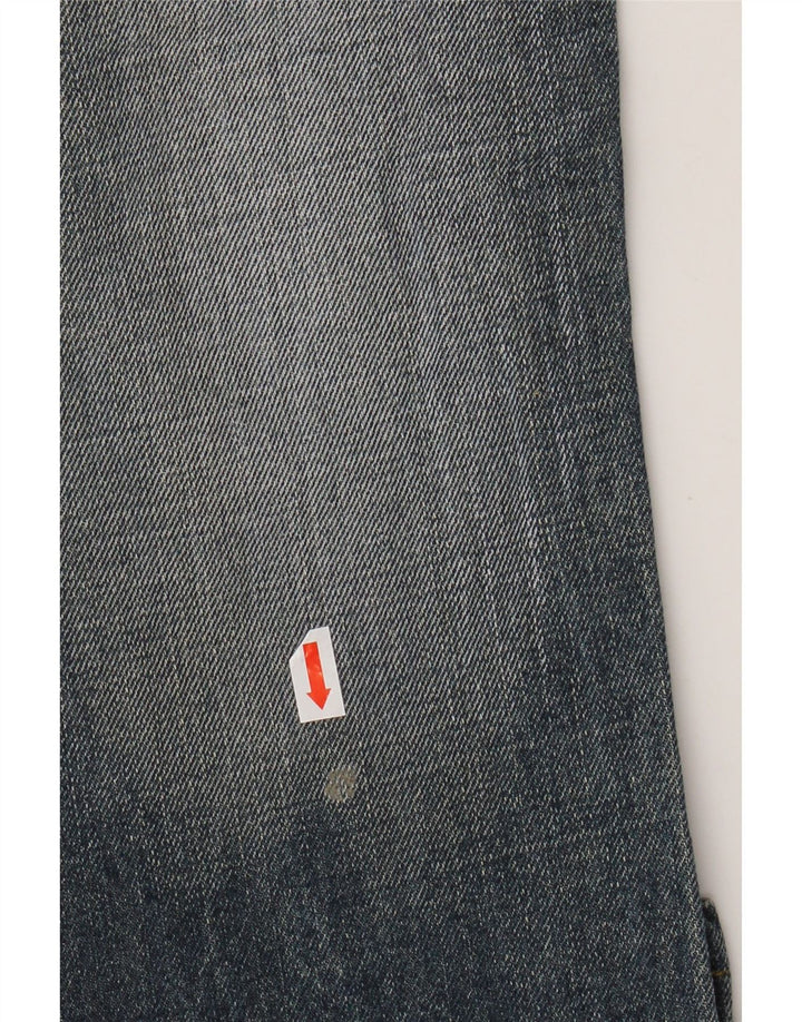 DIESEL Mens Straight Jeans W33 L30 Blue Cotton