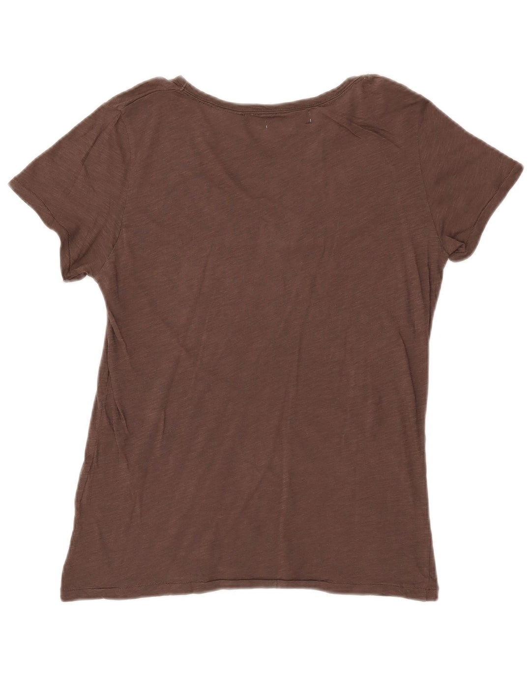 Timberland Womens Graphic T-Shirt Top UK 14 Medium Brown