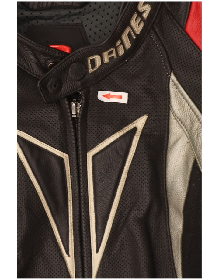 Dainese Mens Graphic 2 Piece Set Size 50 Small W34 L28 Black Biker