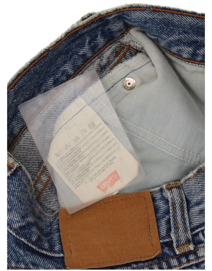 LEVI'S Womens Denim Skirt  W26 Small Blue Cotton