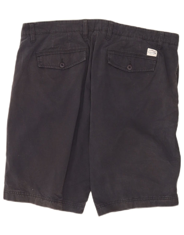 U.S. Polo Assn. Mens Chino Shorts W34 Large Navy Blue Cotton