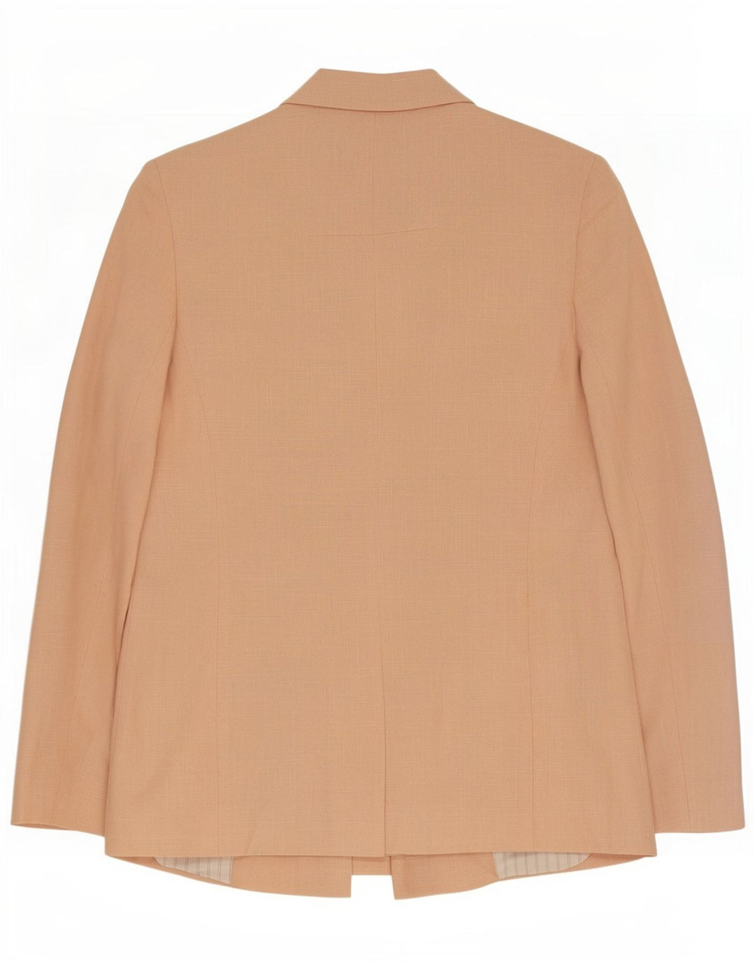 Topshop Womens Double Breasted Blazer Jacket UK 10 Small Pink Viscose