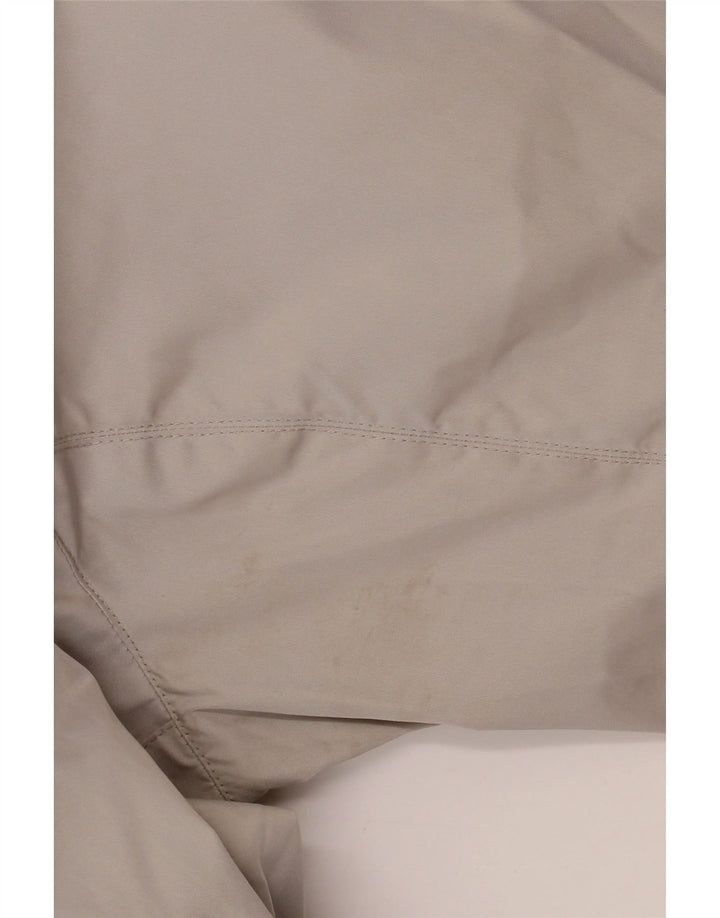 Colmar Womens Hooded Windbreaker Jacket IT 48 XL Grey Polyester