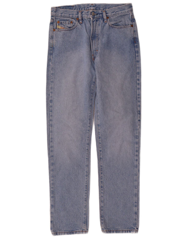 Diesel Boys Straight Jeans 15-16 Years W28 L31 Blue Cotton