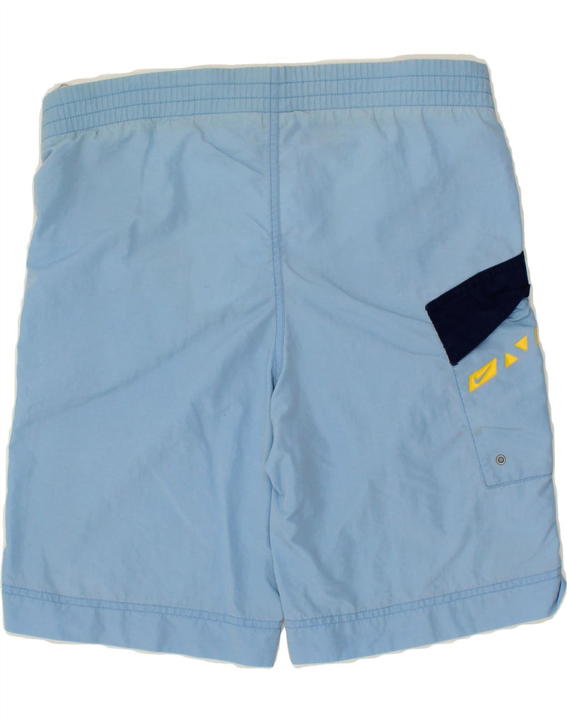 NIKE Boys Sport Shorts 14-15 Years Large  Blue Colourblock Polyester Vintage Nike and Second-Hand Nike from Messina Hembry 