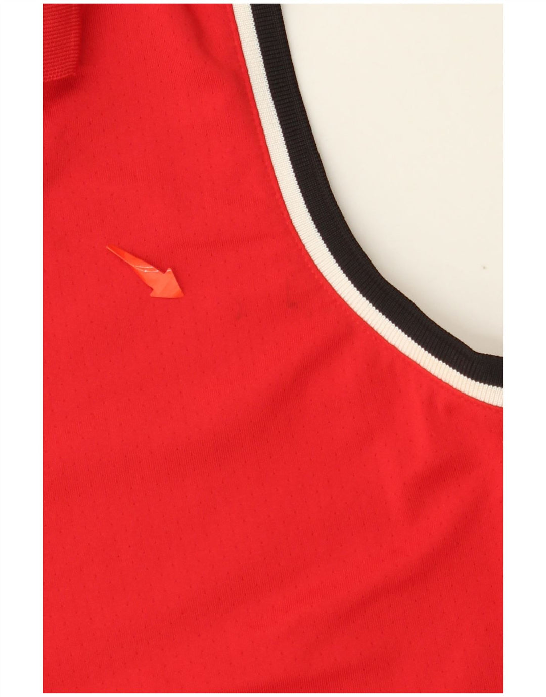 IZOD Womens Sleeveless Polo Shirt UK 18 XL Red Polyester