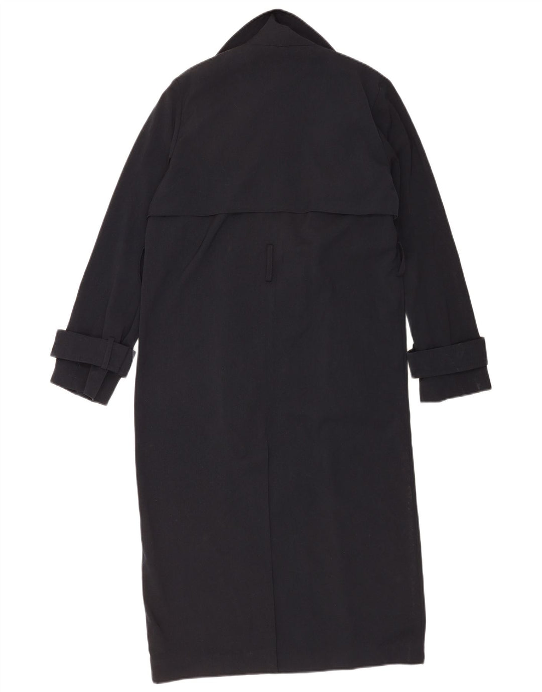 Topshop Womens Oversized Trench Coat UK 6 XS Navy Blue