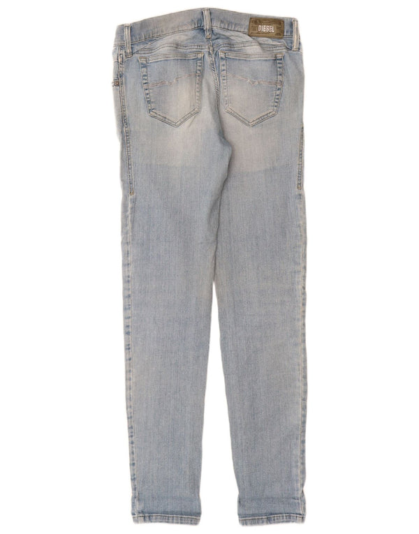 Diesel Womens Getlegg Slim Skinny Jeans W28 L32 Blue Cotton