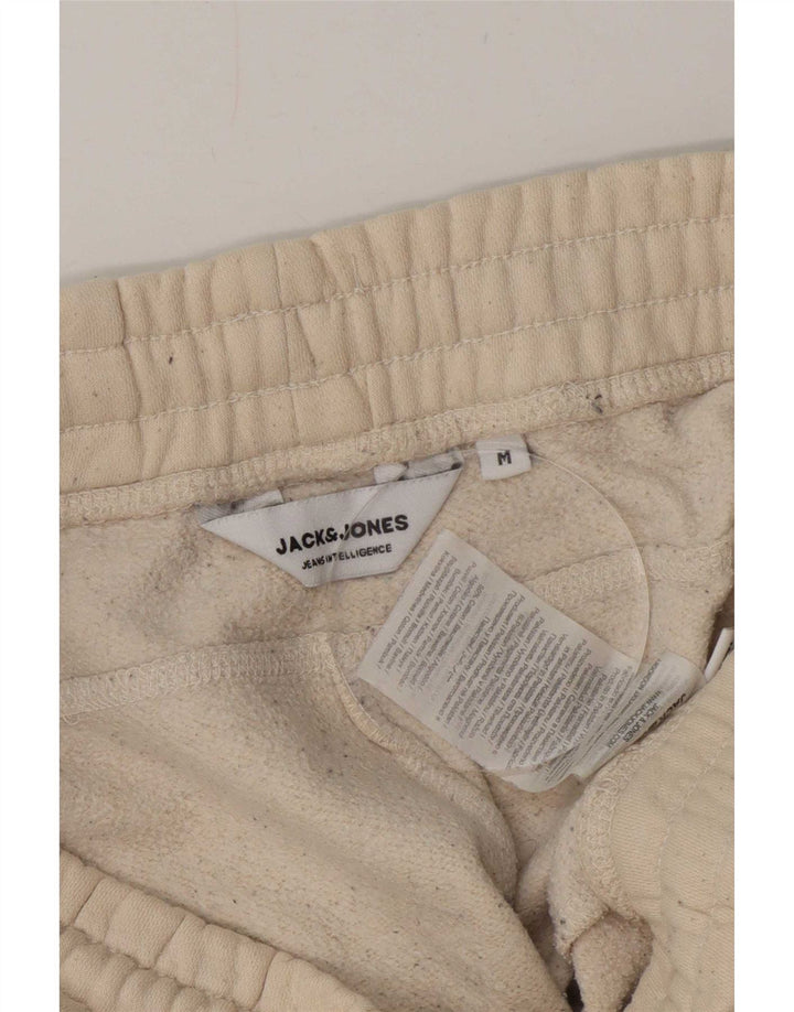 Jack & Jones Mens Cargo Tracksuit Trousers Joggers Medium Beige Polyester