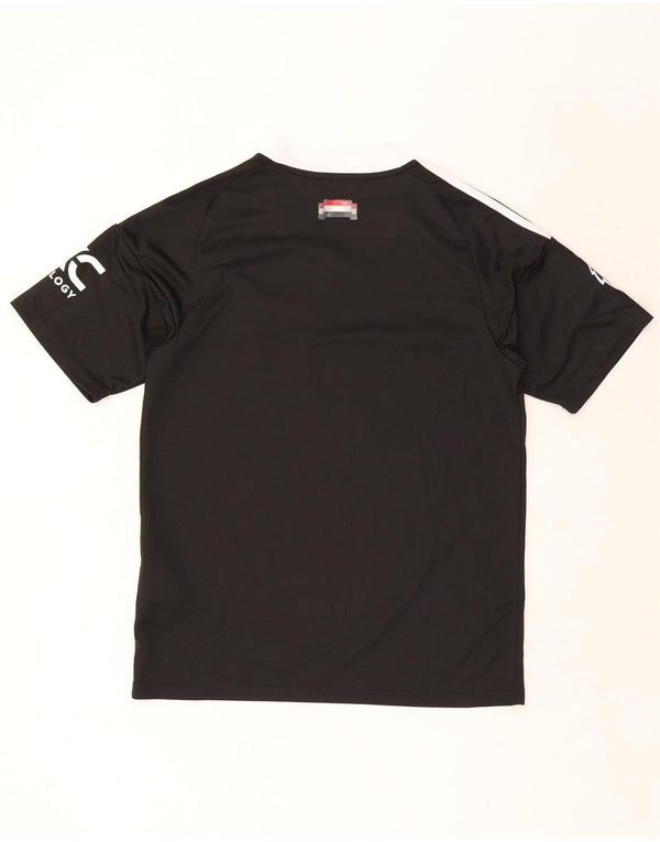 Adidas Mens Snapdragon Graphic T-Shirt Top Small Black Colourblock
