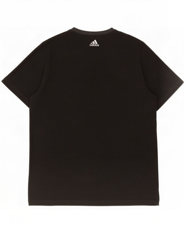Adidas Mens T-Shirt Top Medium Black