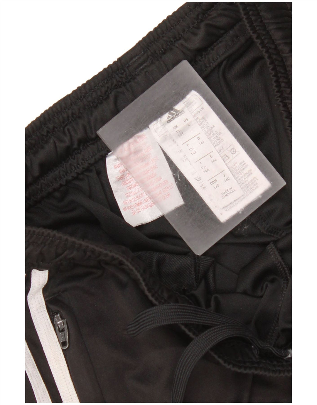 Adidas Boys Climalite Sport Shorts 13-14 Years  Black Polyester