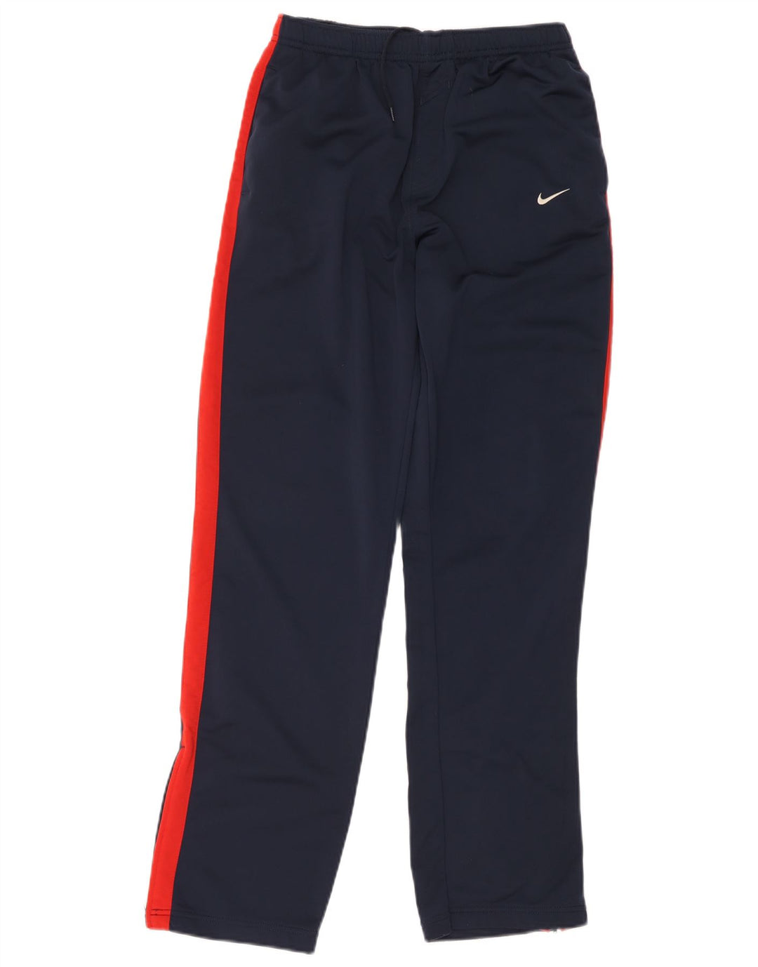 Nike Boys Tracksuit Trousers 13-14 Years XL Navy Blue Colourblock Polyester