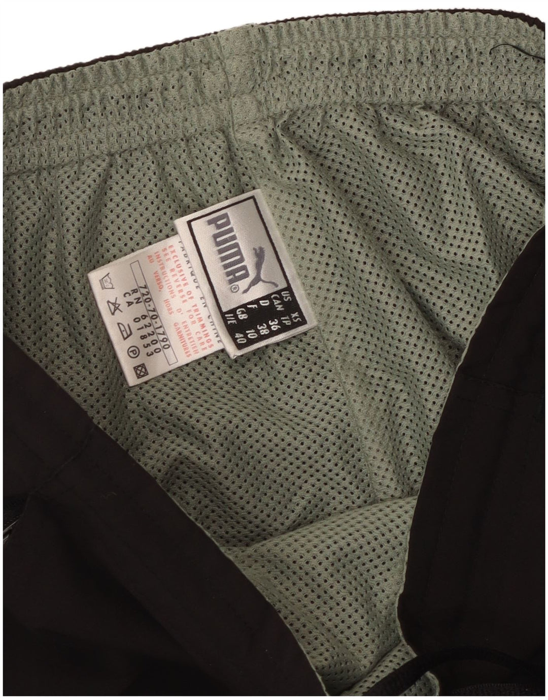 PUMA Womens Tracksuit Trousers UK 10 Small Black Polyester