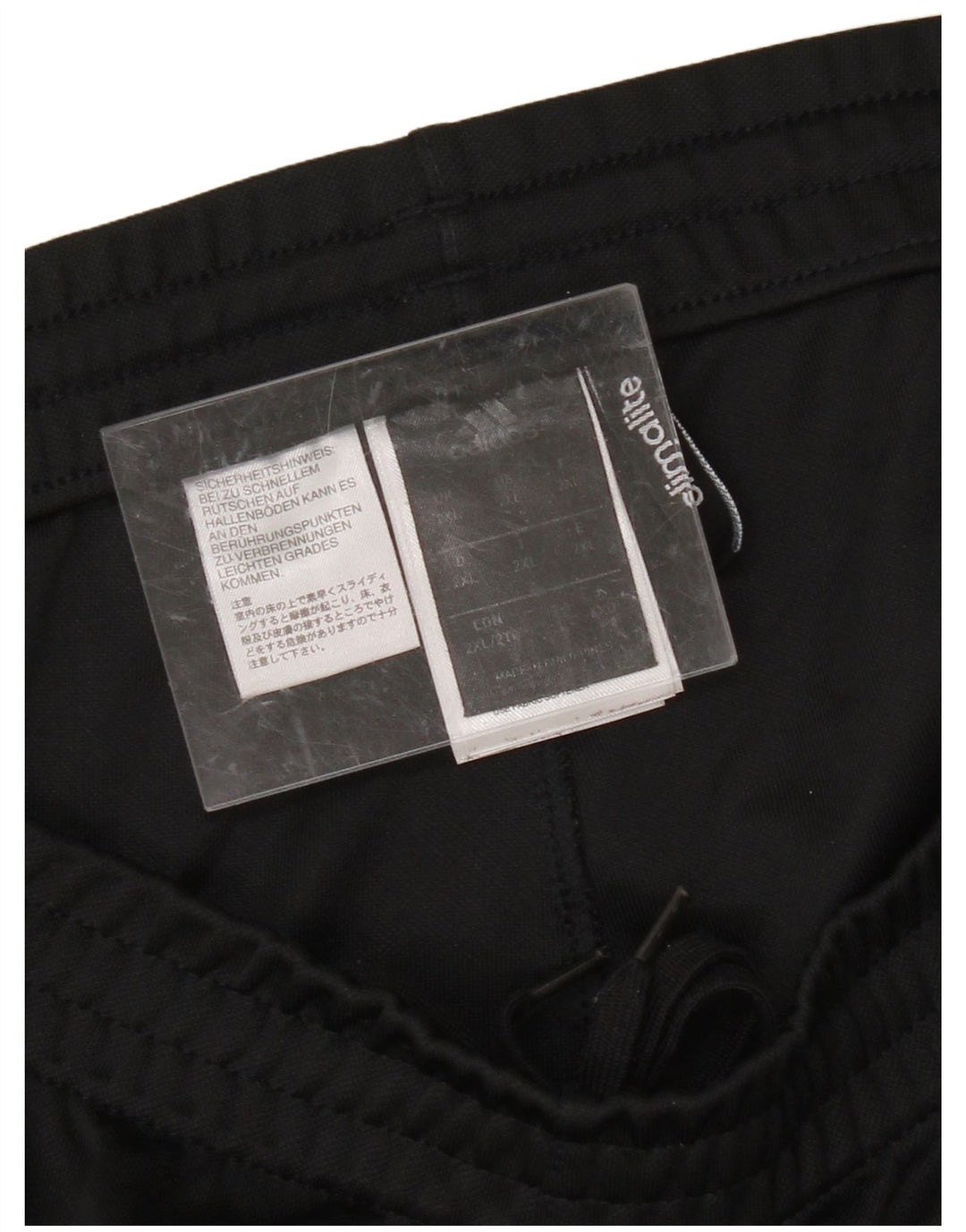 ADIDAS Mens Climalite Tracksuit Trousers 2XL  Black Polyester