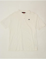 KAPPA Mens Polo Shirt 2XL White Cotton