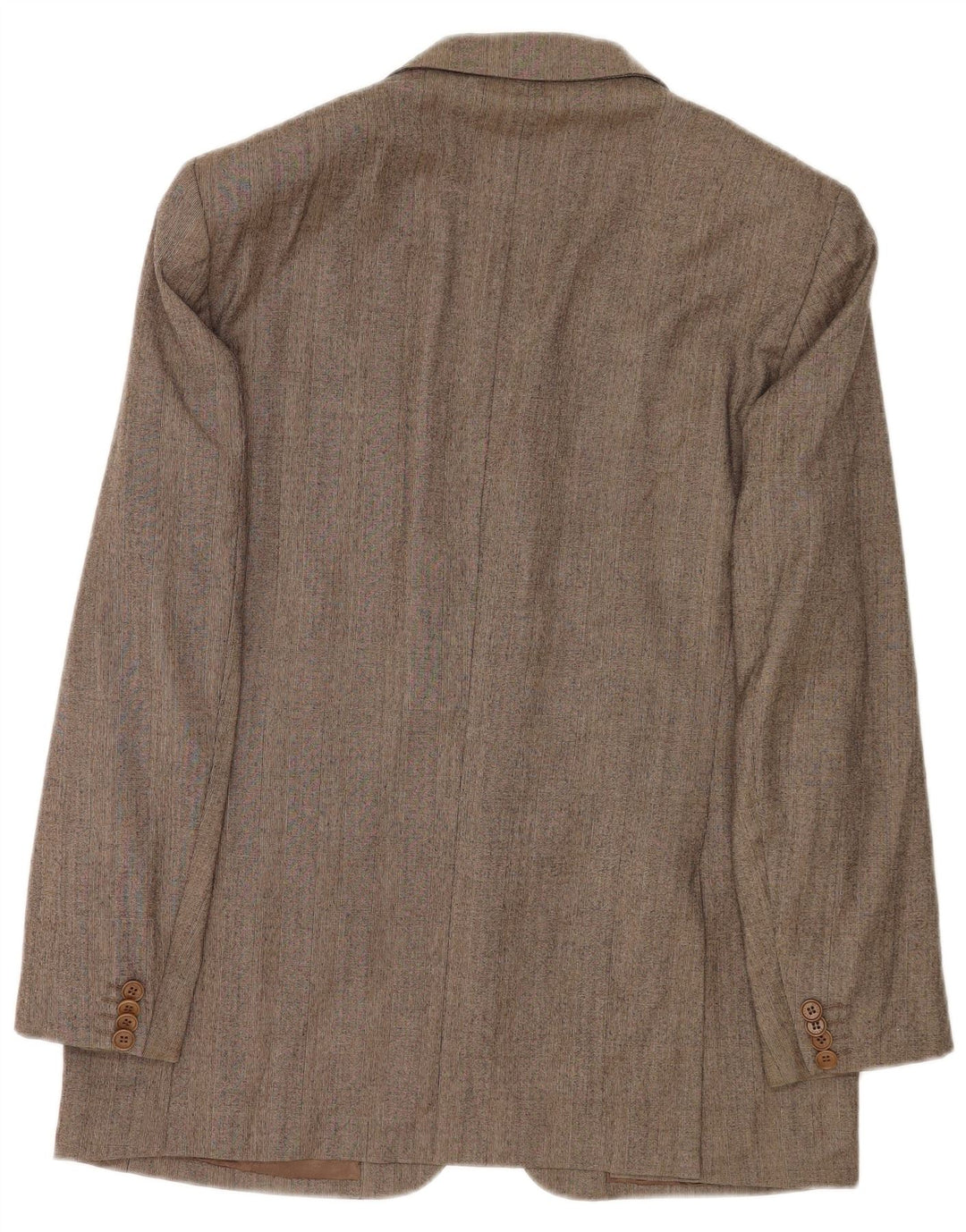 Ferre Mens Ittierre 3 Button Biker Jacket IT 50 Large Brown Check