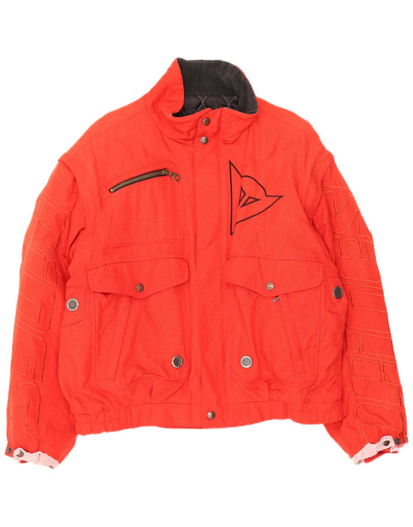 Dainese Mens Graphic Racer Jacket IT 48 Medium Red