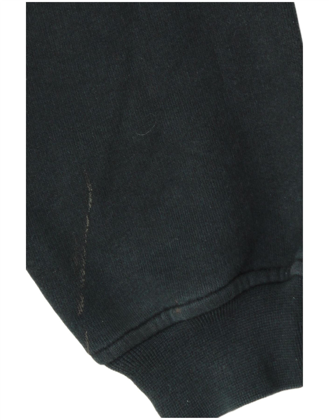 ELLESSE Womens Graphic Hoodie Jumper UK 16 Large Navy Blue Cotton