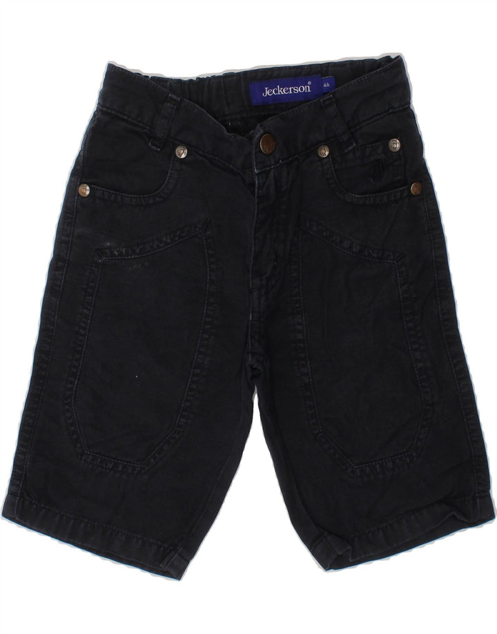 JECKERSON Boys Casual Shorts 3-4 Years W20  Navy Blue Vintage Jeckerson and Second-Hand Jeckerson from Messina Hembry 