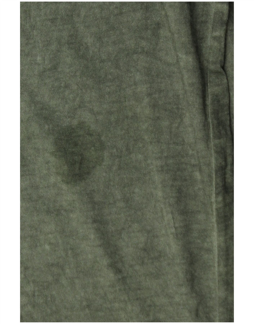 BENETTON Mens Graphic Top Long Sleeve Small Green Cotton