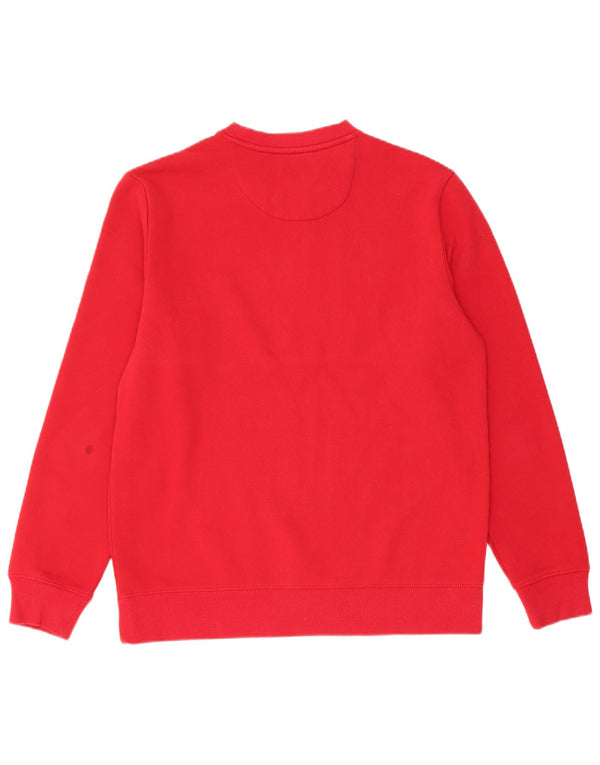 Calvin Klein Mens Graphic Sweatshirt Jumper Small Red
