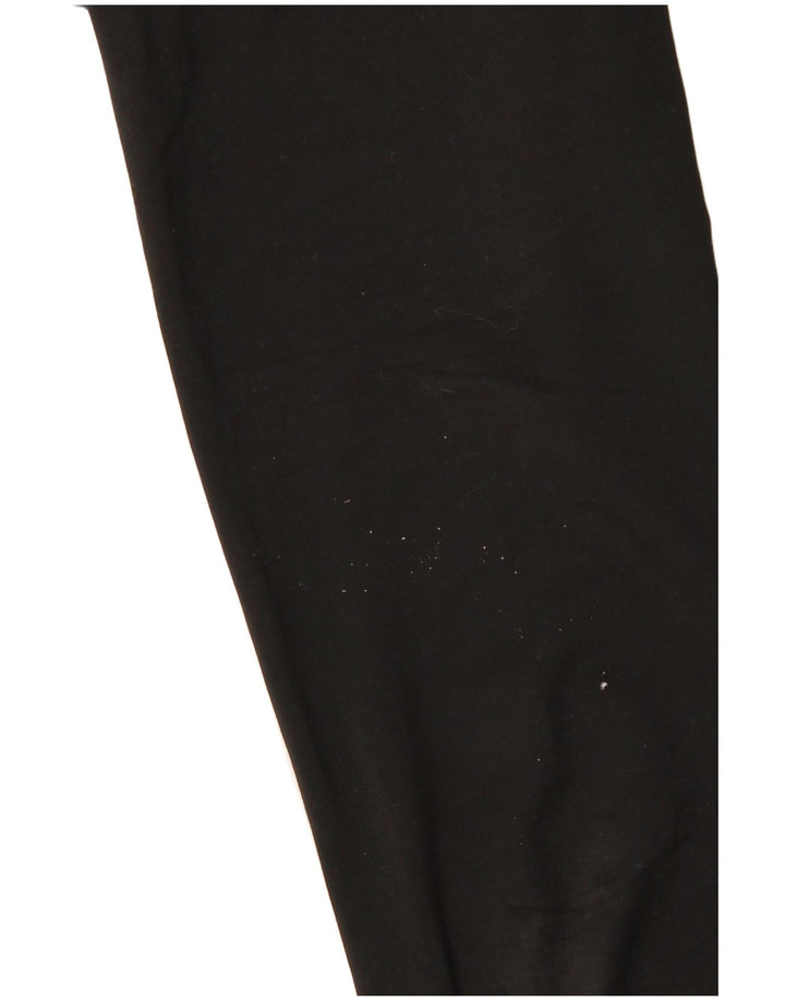 Nike Womens Dri Fit Capri Leggings UK 6 XS  Black Polyester