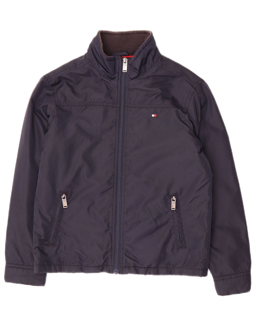 Tommy Hilfiger Boys Bomber Jacket 9-10 Years Navy Blue Nylon