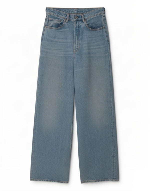 Levi's Mens Wide Leg Jeans W30 L31 Blue Cotton