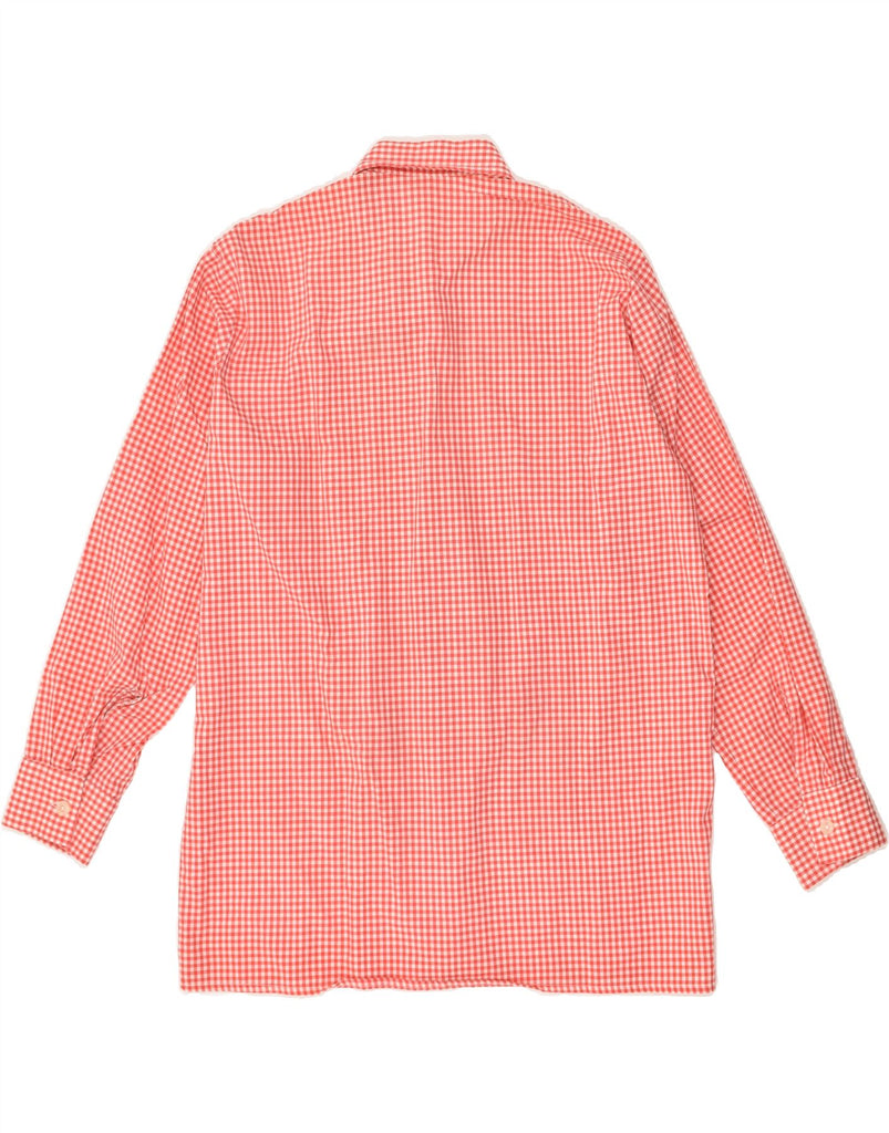 VINTAGE Mens Shirt Medium Red Gingham | Vintage Vintage | Thrift | Second-Hand Vintage | Used Clothing | Messina Hembry 