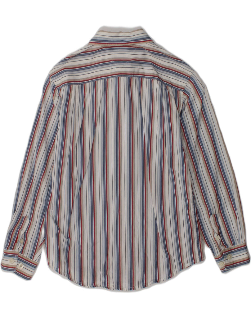 TOMMY HILFIGER Boys Shirt 5-6 Years Large Blue Striped Cotton | Vintage Tommy Hilfiger | Thrift | Second-Hand Tommy Hilfiger | Used Clothing | Messina Hembry 