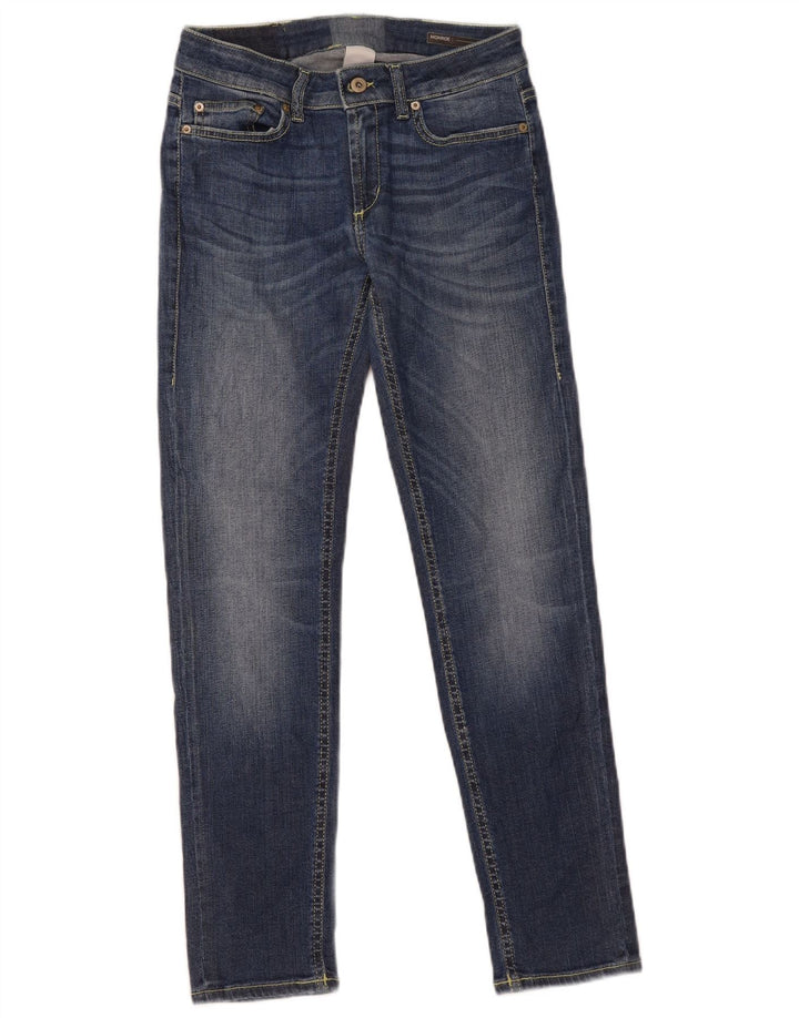 Dondup Womens Monroe Slim Jeans W29 L28 Blue Cotton