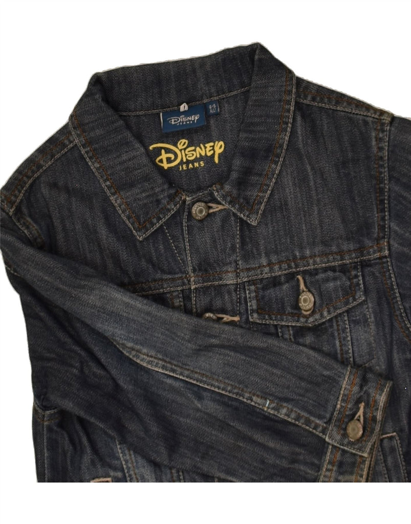 DISNEY Boys Graphic Denim Jacket 4-5 Years Navy Blue Cotton | Vintage Disney | Thrift | Second-Hand Disney | Used Clothing | Messina Hembry 