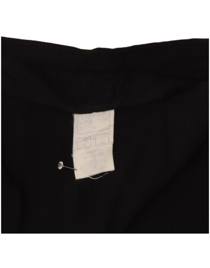 Orsay Womens Mini Wrap Skirt IT 42 Medium W30 Black Viscose