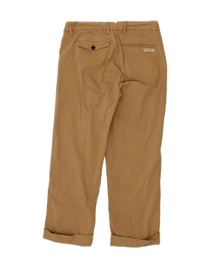 WOOLRICH Womens Capri Straight Chino Trousers  W26 L24 Brown Vintage Woolrich and Second-Hand Woolrich from Messina Hembry 