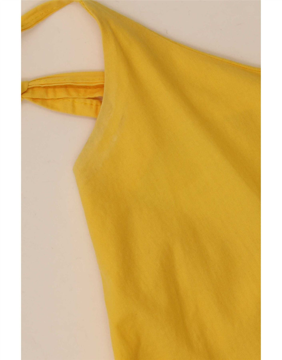 Vintage Womens Sundress UK 12 Medium Yellow