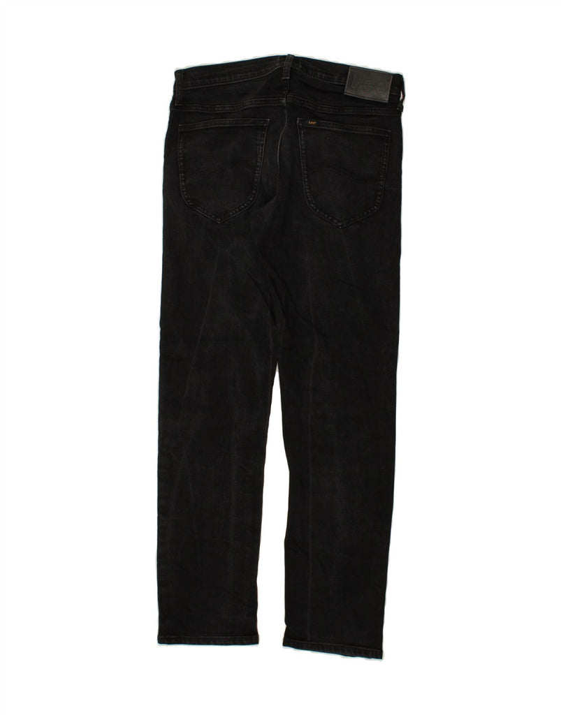 LEE Mens Daren Zip Fly Slim Jeans W31 L32 Black Cotton Vintage Lee and Second-Hand Lee from Messina Hembry 