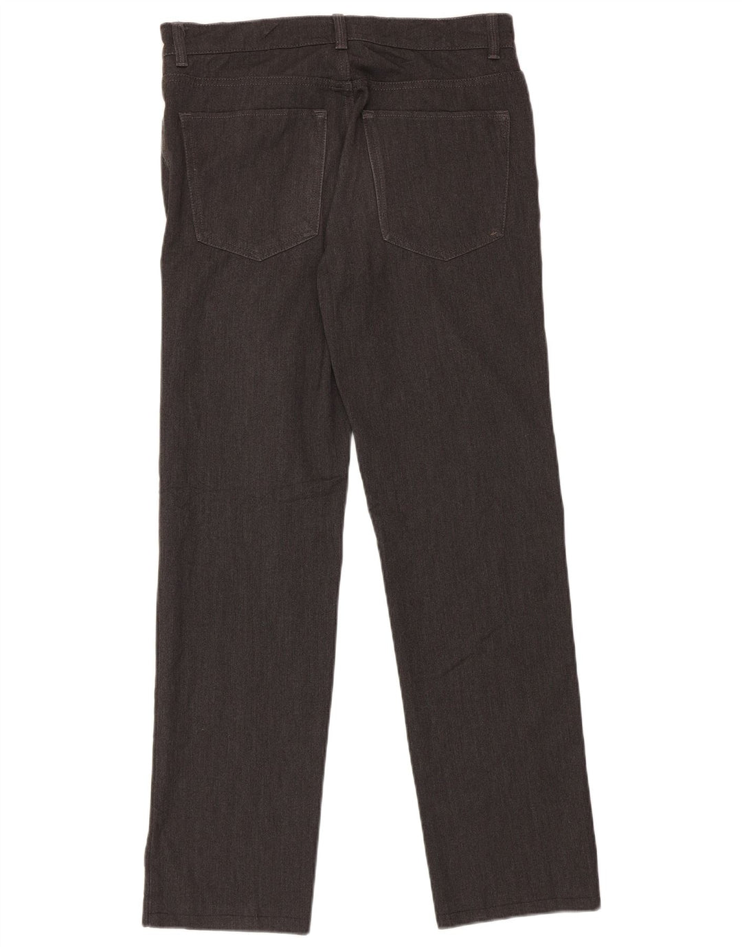 Trussardi Mens Straight Casual Trousers W32 L29 Grey