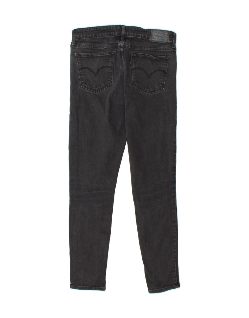 LEVI'S Womens 711 Skinny Jeans W27 L27 Black Cotton Vintage Levi's and Second-Hand Levi's from Messina Hembry 