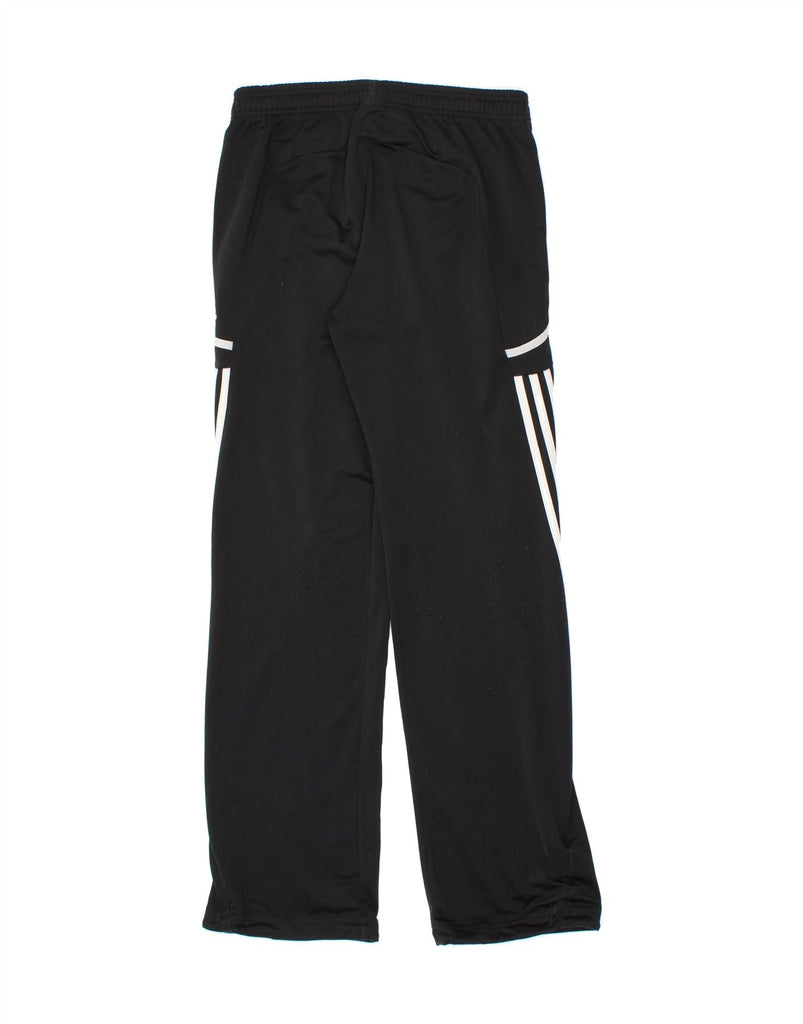 ADIDAS Boys Tracksuit Trousers 15-16 Years  Black Polyester Vintage Adidas and Second-Hand Adidas from Messina Hembry 
