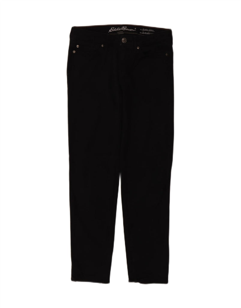 EDDIE BAUER Womens Slightly Curvy Straight Jeans US 4 Small W30 L29 Black Vintage Eddie Bauer and Second-Hand Eddie Bauer from Messina Hembry 