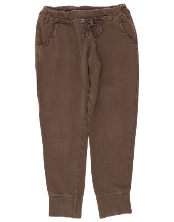 CHAMPION Womens Heritage Fit Tracksuit Trousers Joggers UK 12 Medium  Grey