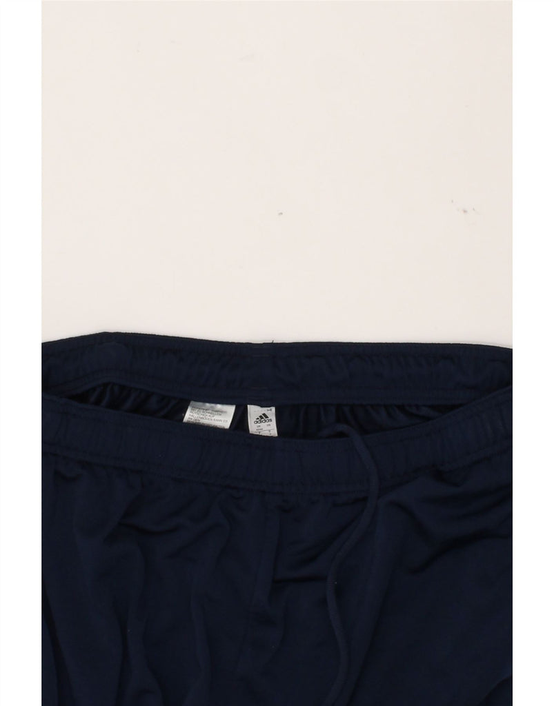 ADIDAS Mens Tracksuit Trousers UK 42/44 Large  Navy Blue Polyester Vintage Adidas and Second-Hand Adidas from Messina Hembry 