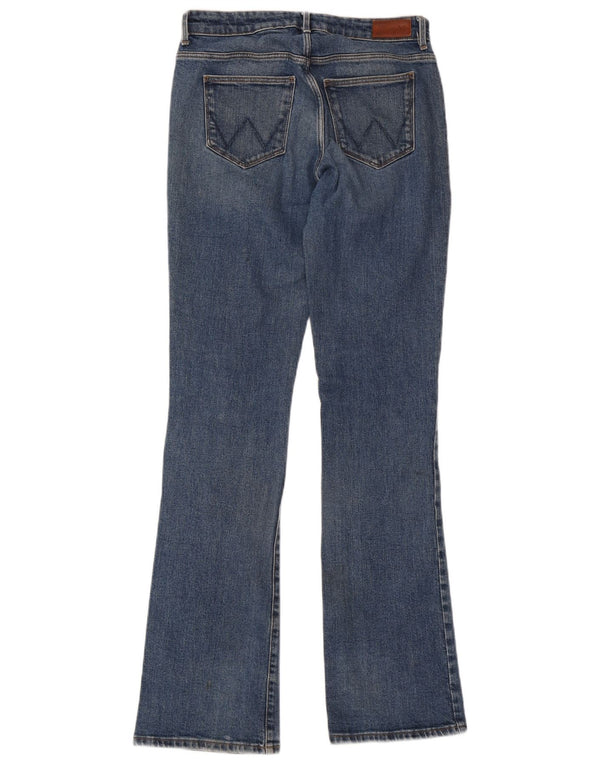 Wrangler Womens Bootcut Jeans W29 L34 Blue Cotton