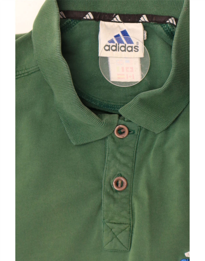 Adidas Mens Polo Shirt Medium Green