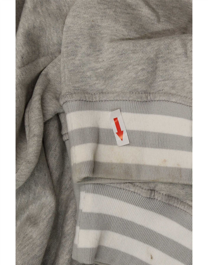 Nike Mens Graphic Sweatshirt Jumper XS Grey Cotton