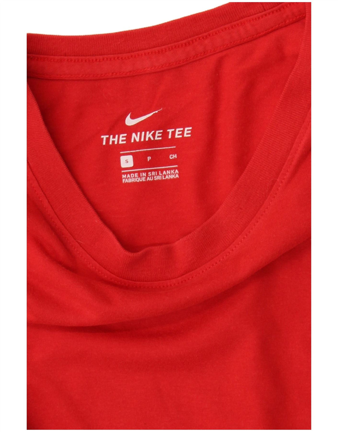 Nike Womens T-Shirt Top UK 10 Small Red