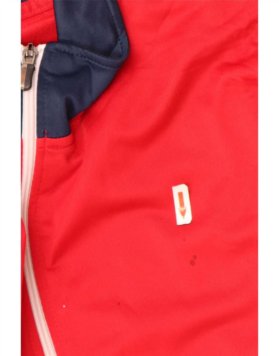 Asics Mens Tracksuit Top Jacket XL Red Colourblock