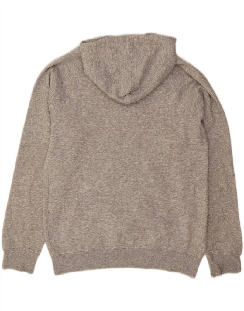 ADIDAS Mens Graphic Hoodie Jumper Large Grey Cotton Vintage Adidas and Second-Hand Adidas from Messina Hembry 