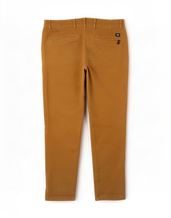Dickies Mens Straight Casual Trousers W38 L29 Beige Cotton